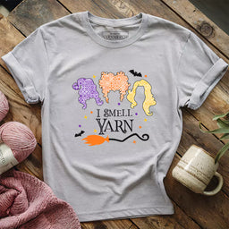 i smell yarn t shirt athletic heather