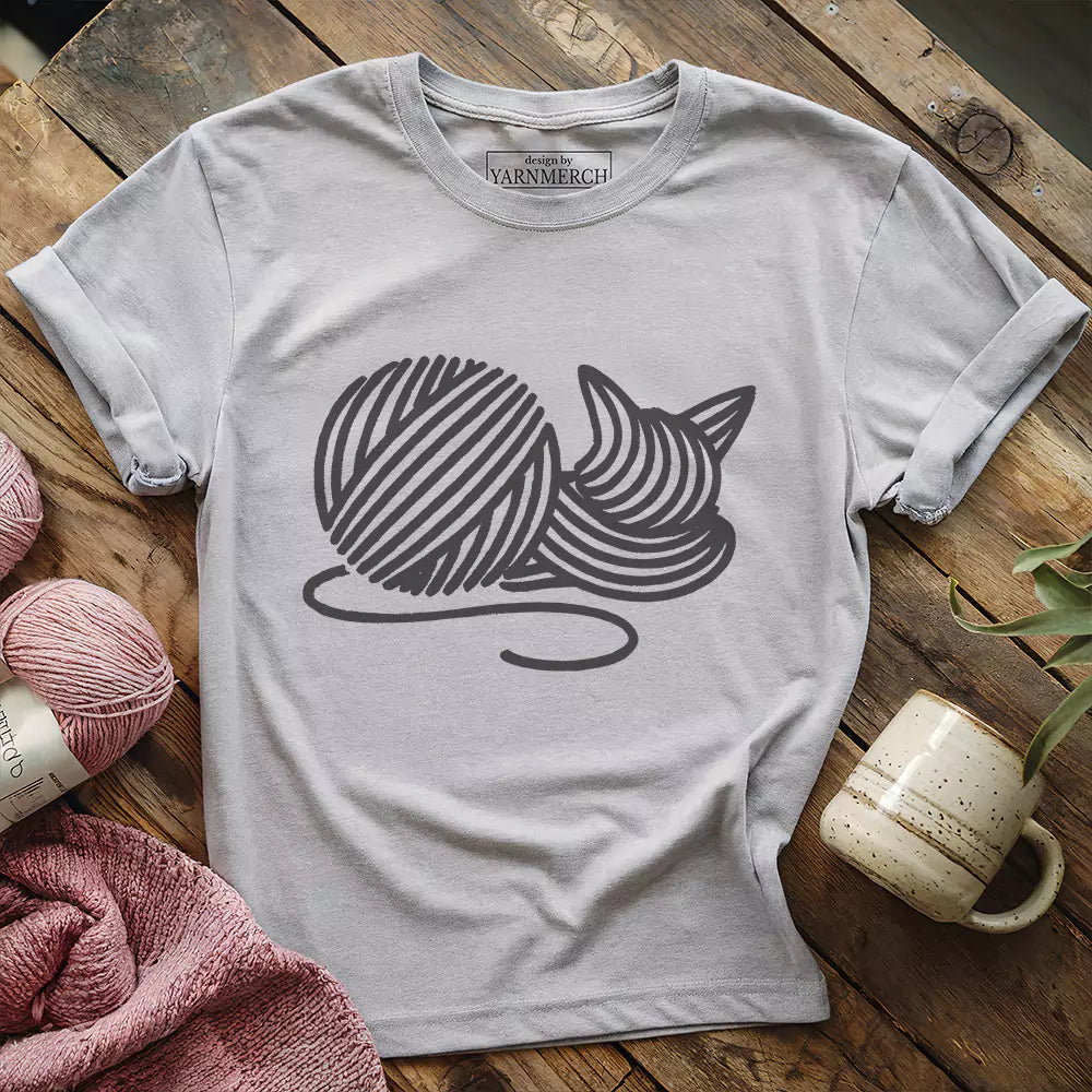 knitten t shirt athletic heather