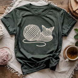 knitten t shirt forest
