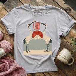 knitting sun t shirt athletic heather
