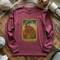 maroon KnitWitchLongSleeveT shirt_ee6f6024 df55 4cc1 b9e3 04aa460a975f