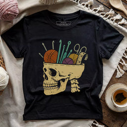 murder yarn t shirt black