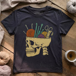 murder yarn t shirt dark grey heather