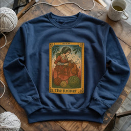 navy KnitWitchSweatshirt