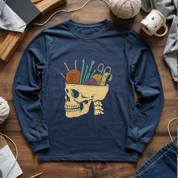 navy MurderYarnLongSleeveT shirt