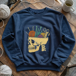 navy MurderYarnSweatshirt