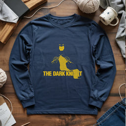 navy TheDarkKnitLongSleeveT shirt