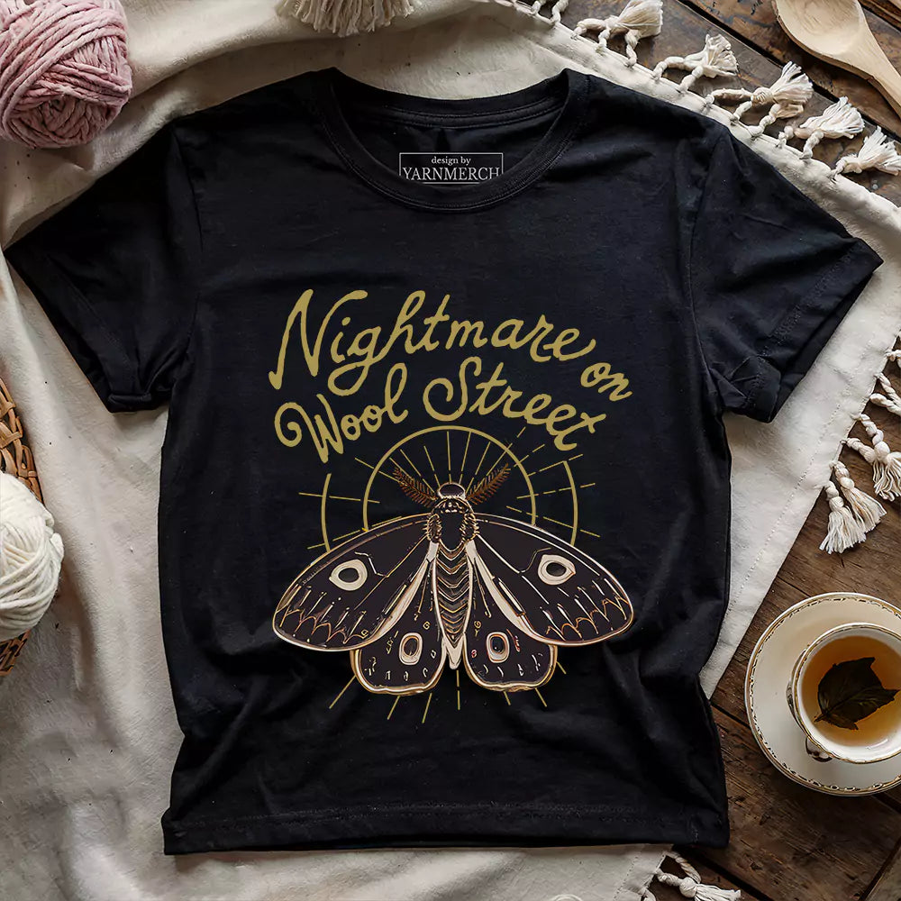 nightmare on wool street t shirt black