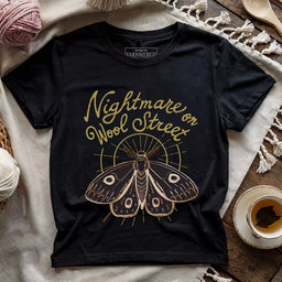 nightmare on wool street t shirt black