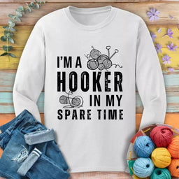part time hooker long sleeve white