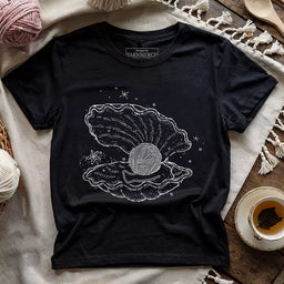 pearl purl t shirt black