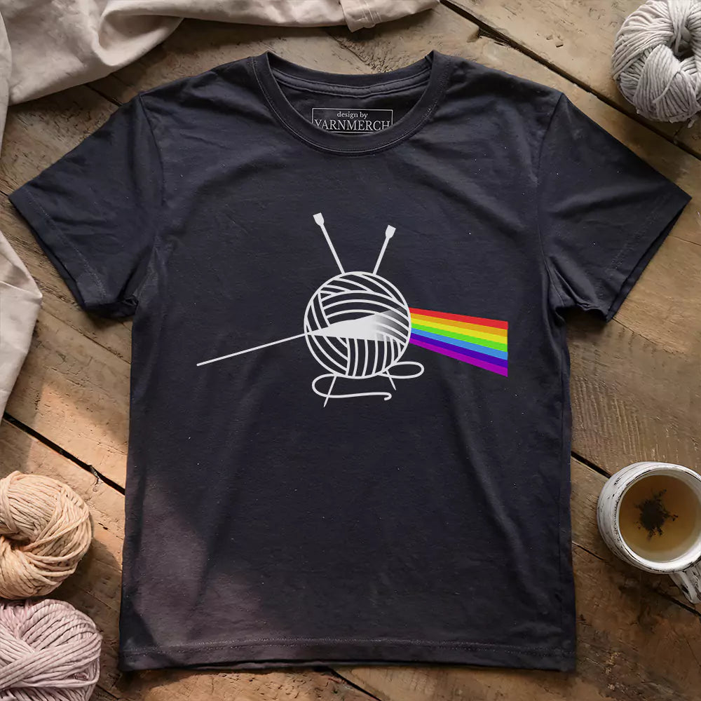 prism of yarn t shirt dark grey heather