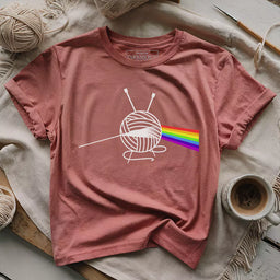prism of yarn t shirt heather mauve