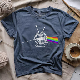 prism of yarn t shirt heather navy