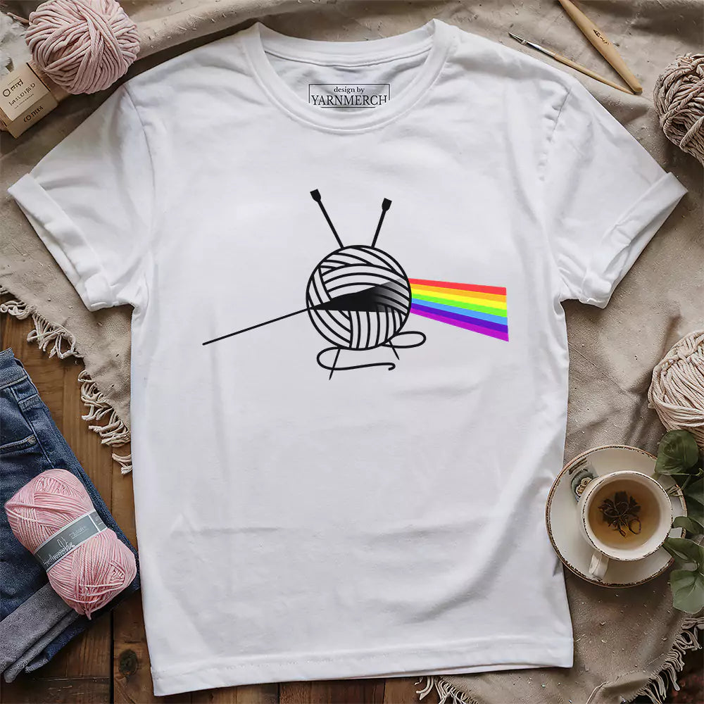 prism of yarn t shirt white