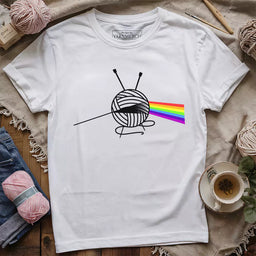 prism of yarn t shirt white