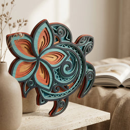 sea turtle wooden wall art lifestyle