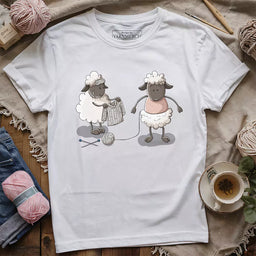 ship knitter t shirt white