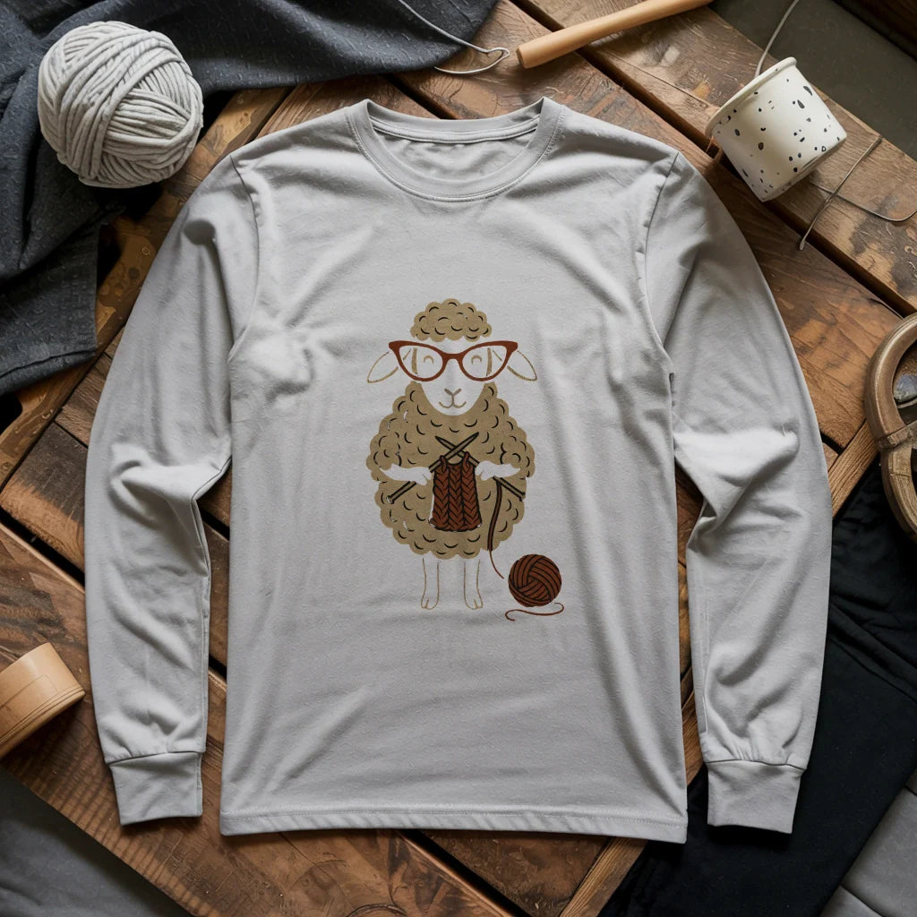 sport_grey_ Knit_Happens_Long_Sleeve_T shirt