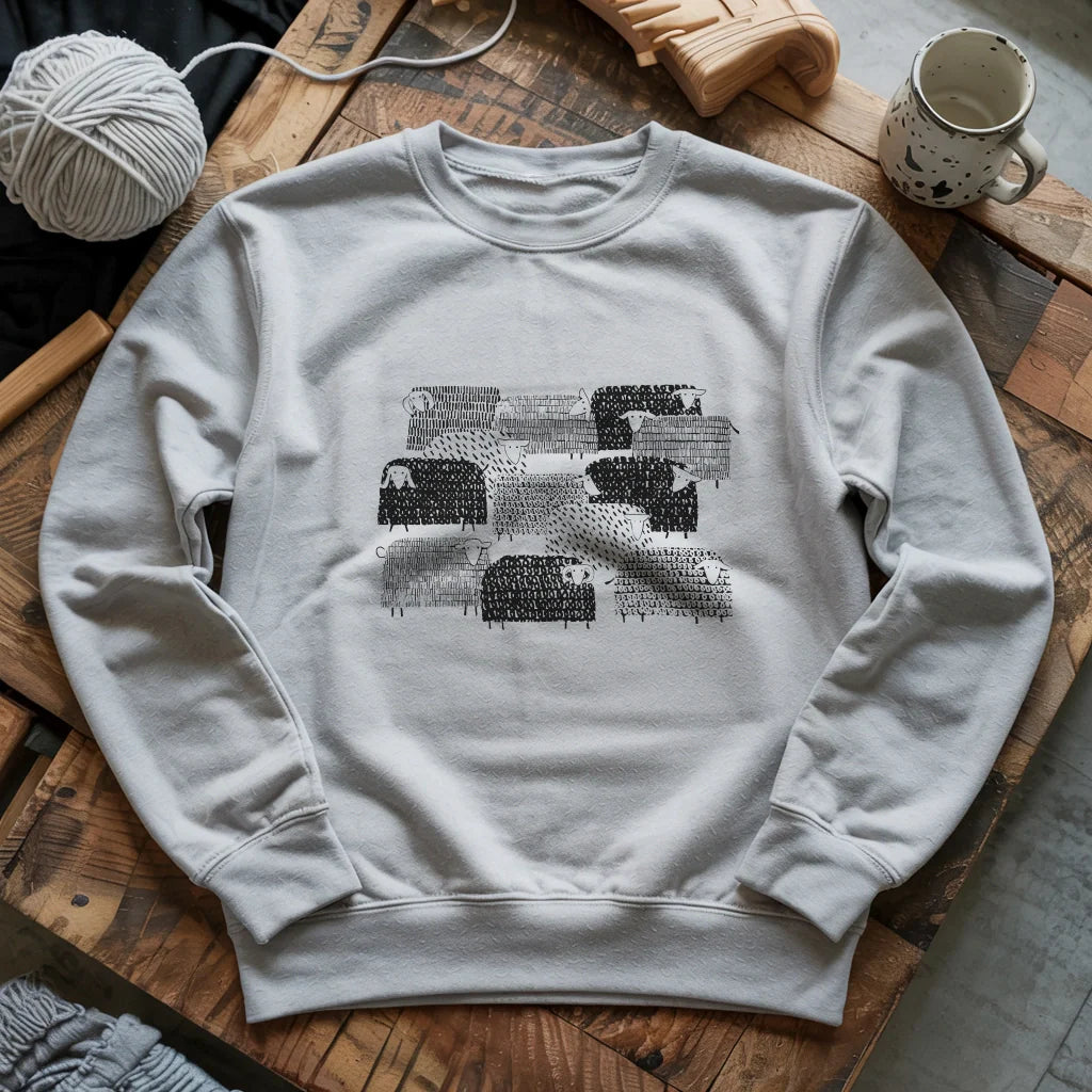 sportgrey SheepHappensSweatshirt