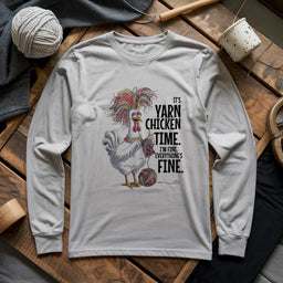 sportgrey YarnChickenTimeLongSleeveT shirt