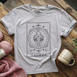 taurus yarn tarot t shirt athletic heather
