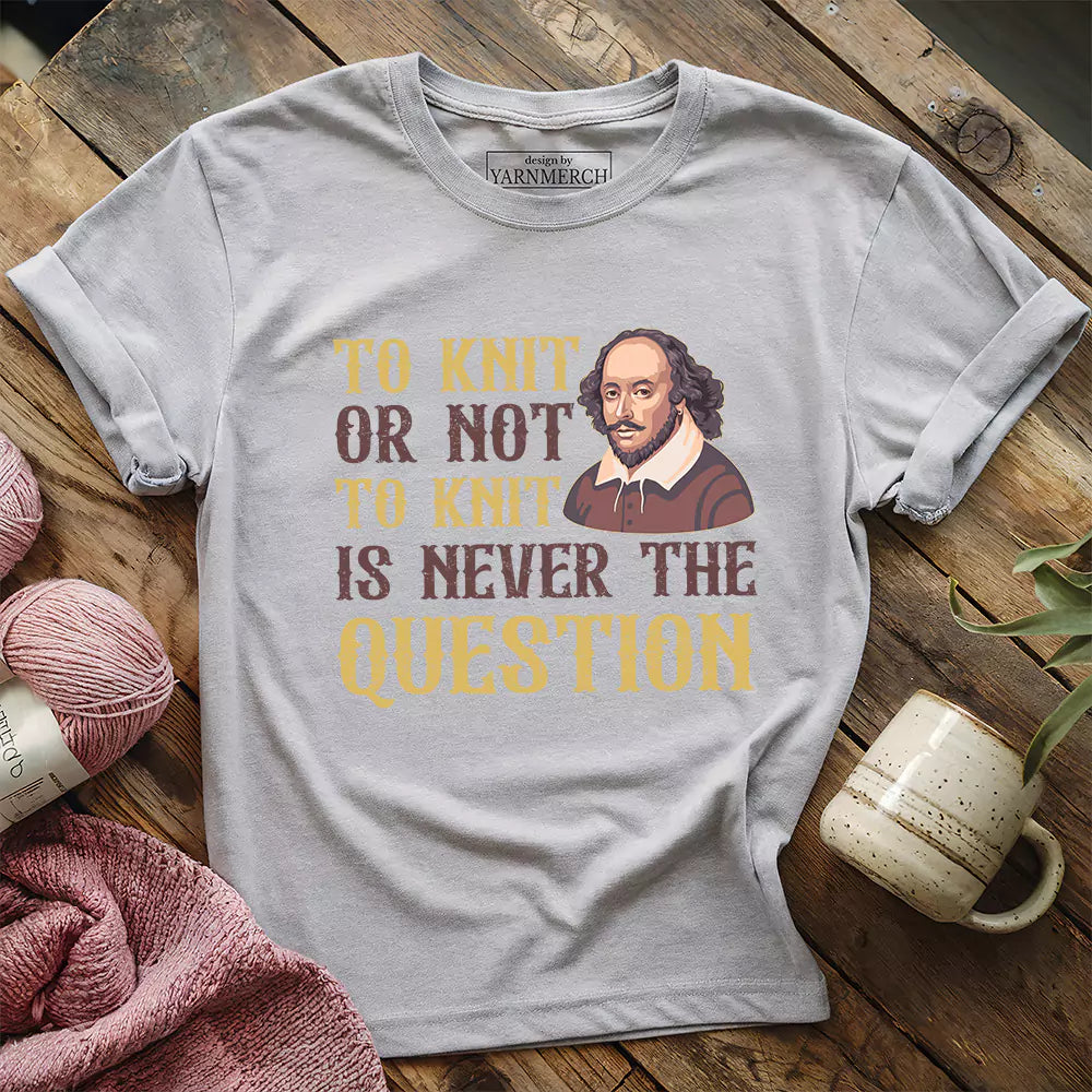 to knit or not t shirt athletic heather