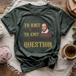 to knit or not t shirt forest