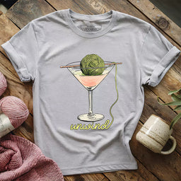 unwind t shirt athletic heather