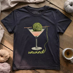 unwind t shirt dark grey heather