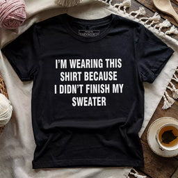 wearing this t shirt black