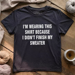 wearing this t shirt dark grey heather