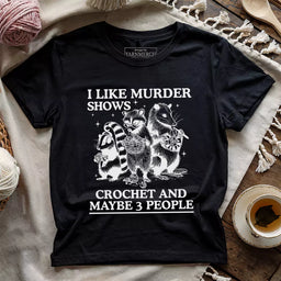 weird hobbies t shirt black