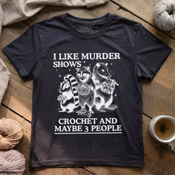 weird hobbies t shirt dark grey heather