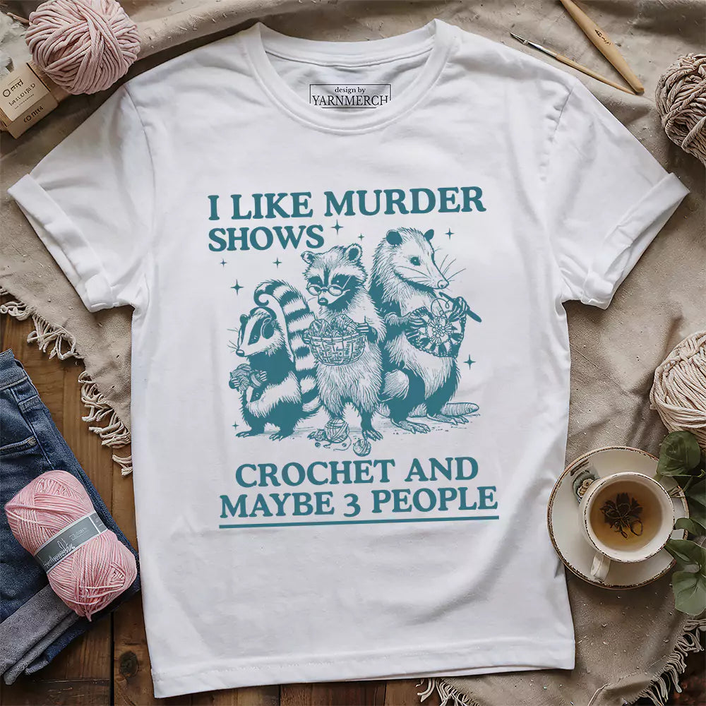 weird hobbies t shirt white