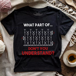 what part of t shirt black