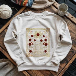 white EnergyOfYarnSweatshirt