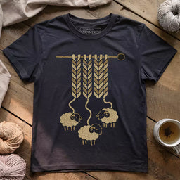 wool origins t shirt dark grey heather
