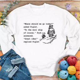 wool shop sweatshirt white
