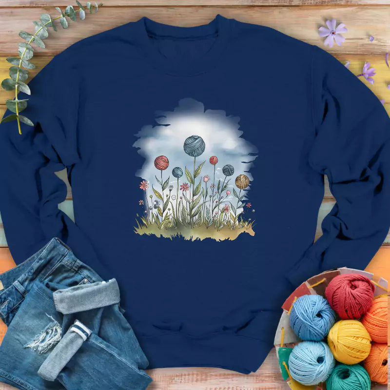 yarn field sweatshirt navy