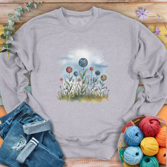 yarn field sweatshirt sport grey