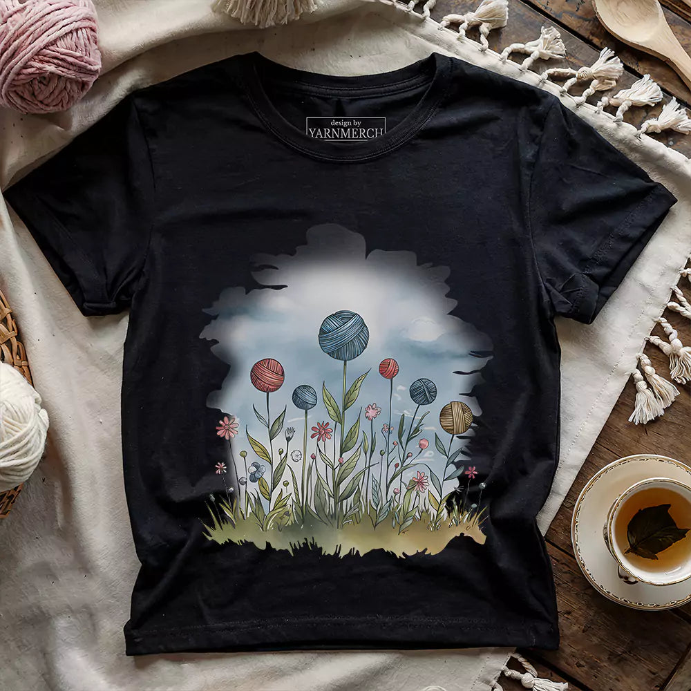 yarn field t shirt black