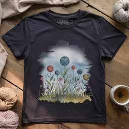 yarn field t shirt dark grey heather