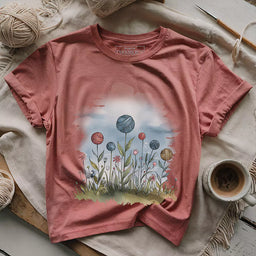 yarn field t shirt heather mauve