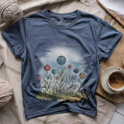 yarn field t shirt heather navy