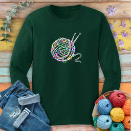 yarn lights long sleeve forest