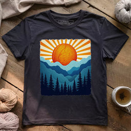 yarn sun t shirt dark grey heather