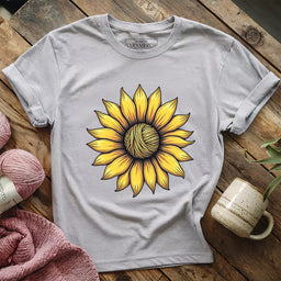 yarn sunflower t shirt athletic heather
