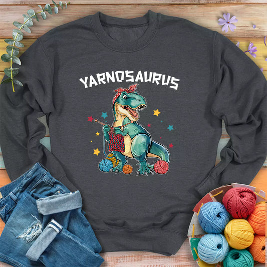 yarnosaurus dark heather