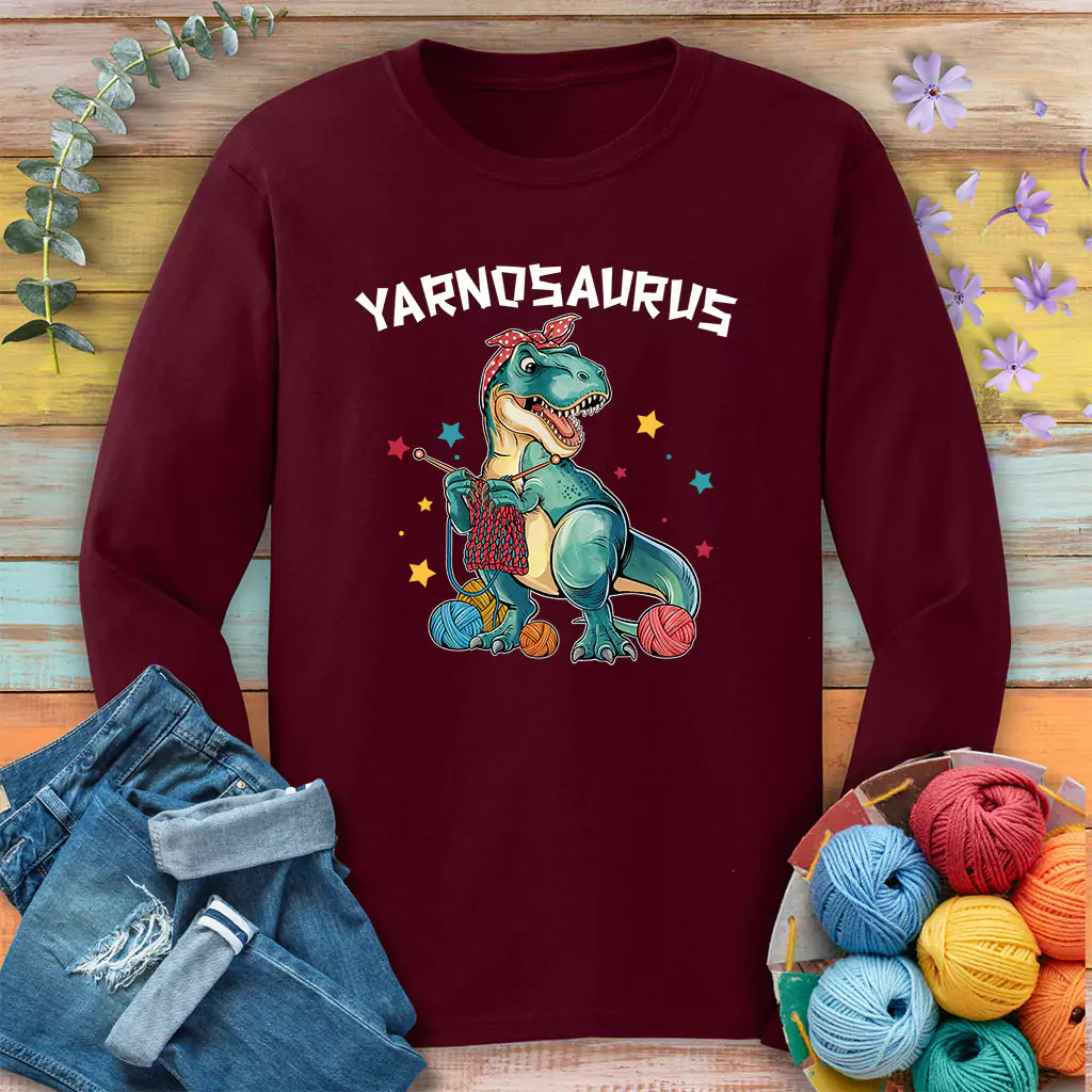 yarnosaurus maroon